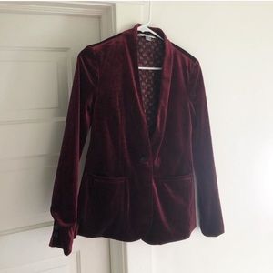Old Navy Crushed Velvet Blazer
